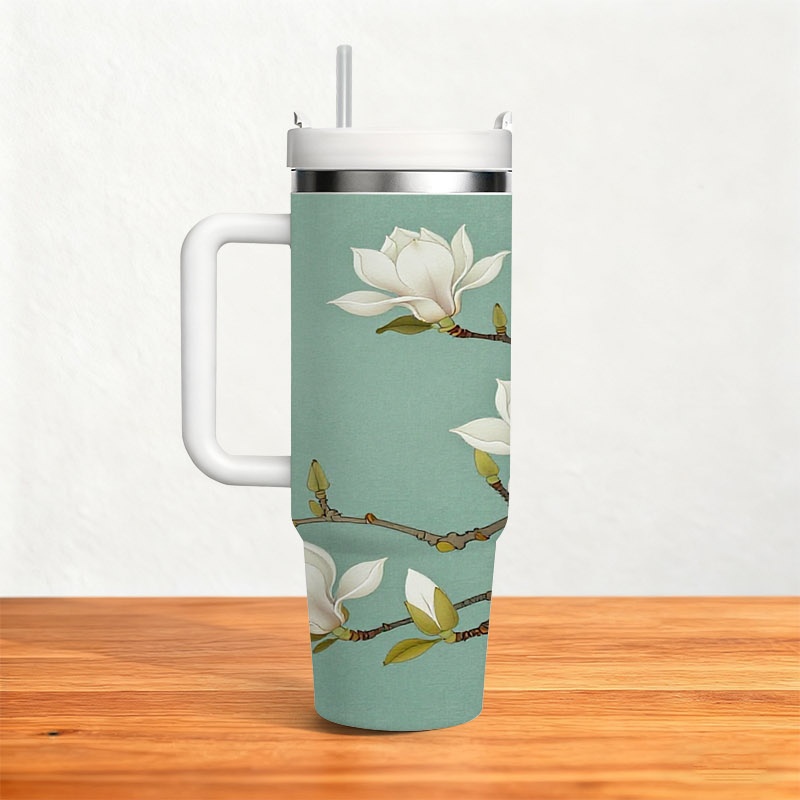 Sublimation Mug White - 1 gobelet isotherme en acier inoxydable