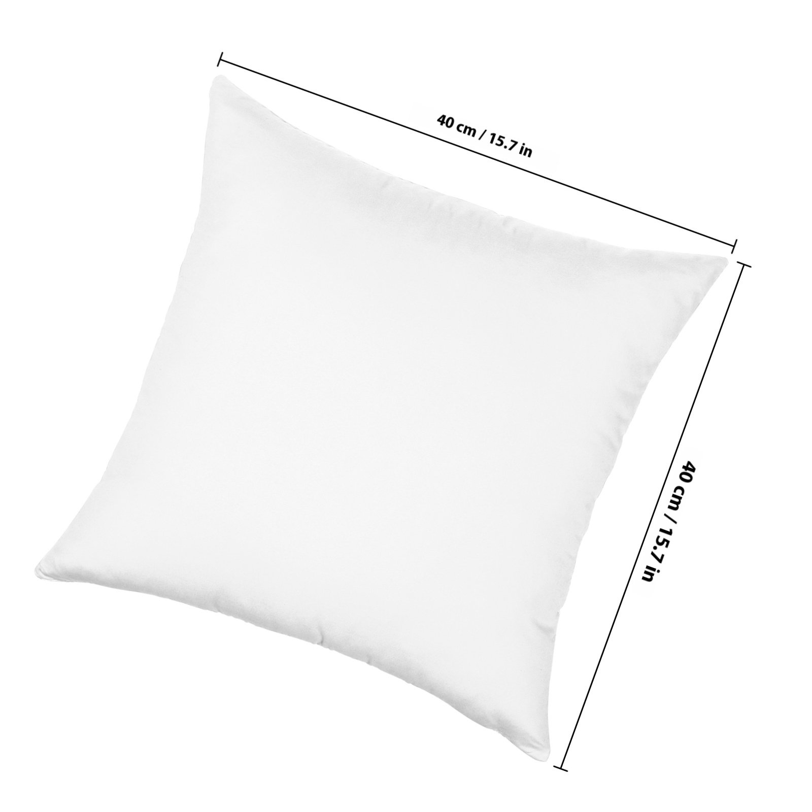 4 housses de coussin blanches  - Pillow Cover Sublimation avis et prix